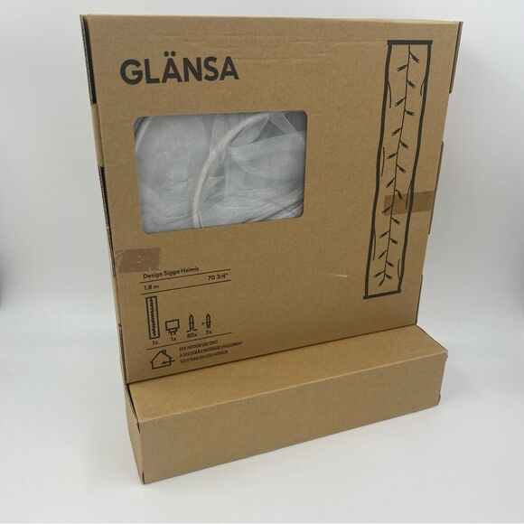 NIB Ikea Glänsa Column Fairy Light 2005